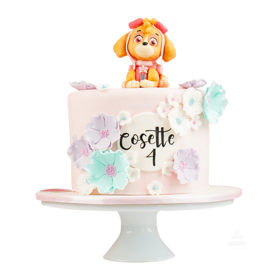 Pastel Skye Paw Patrol – Skye Paw Patrol Cake – L Autrichienne