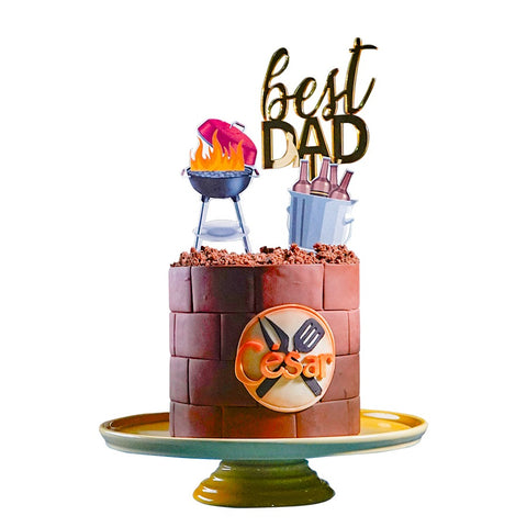 Grill King Cake – Pastel parrillero