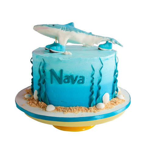 Shark Cake - Pastel de tiburón
