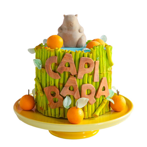 Capybara Cake - Pastel de Capibara