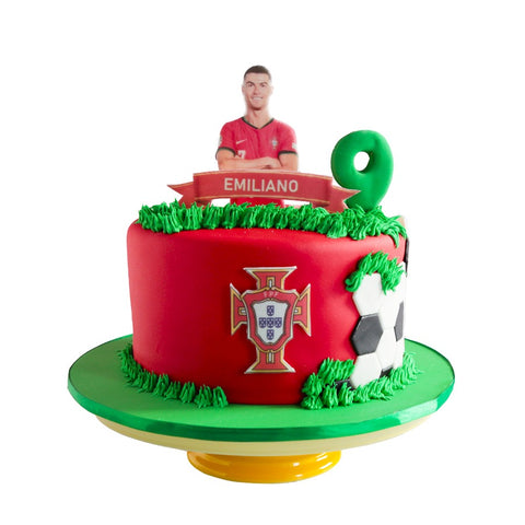 Siuu Cake - Pastel de Cristiano Ronaldo