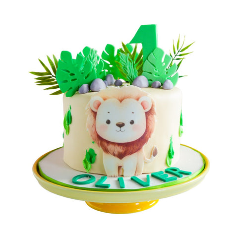 Baby Lion Cake - Pastel de León