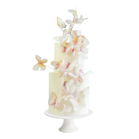 Butterfly Bloom Cake - Pastel de Boda de Mariposas
