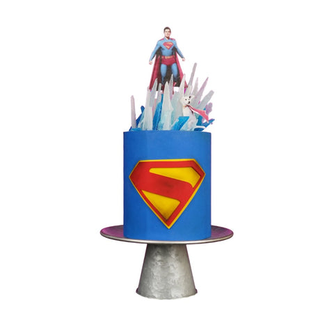Fortress of Solitude Cake - Pastel de Superman