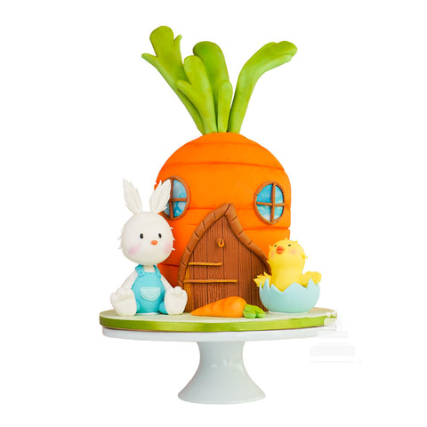 Pastel de Pascua Conejo y Pollito