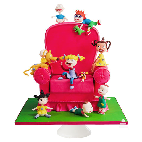 Rugrats Birthday Cake - Pastel de Cumpleaños de Rugrats