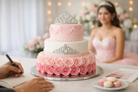 Cómo pedir pastel para XV sin equivocarte