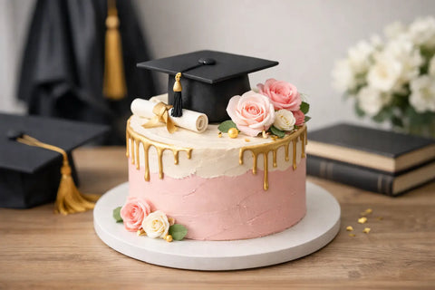 Pastel de graduación personalizado con estilo