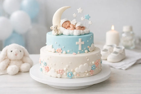 Pastel de bautizo personalizado: cómo elegirlo