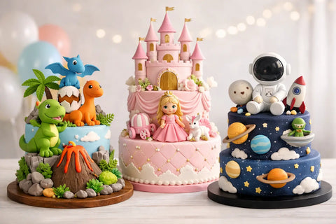 Pasteles temáticos infantiles que sí emocionan