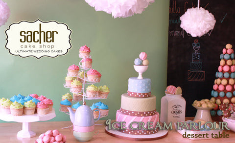 Mesa de postres para esta primavera