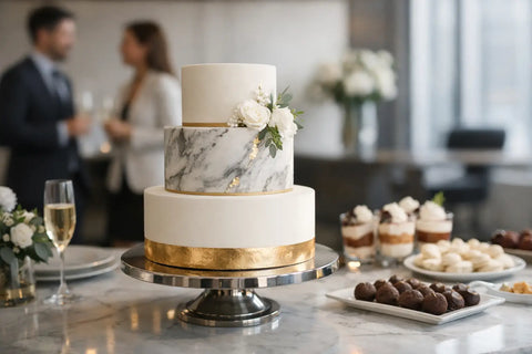 Pasteles para eventos corporativos con estilo