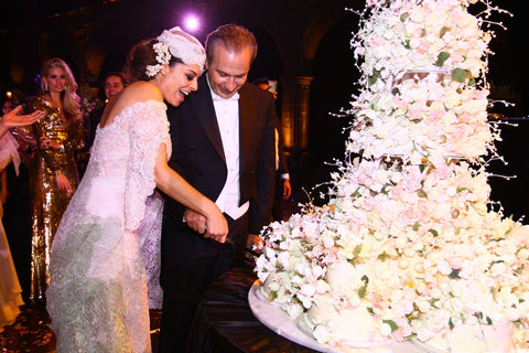Pasteles de boda para celebridades