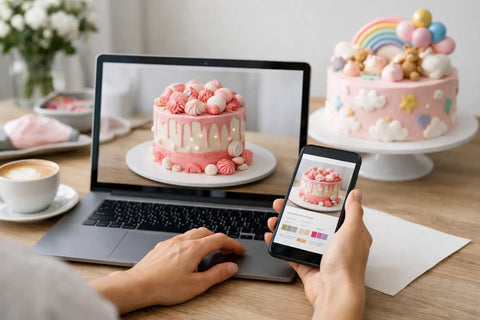 Cómo pedir pastel personalizado online bien
