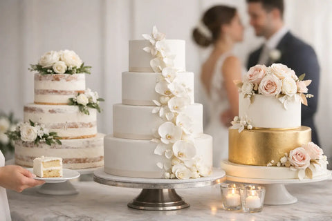 Cómo elegir pastel de boda sin equivocarte