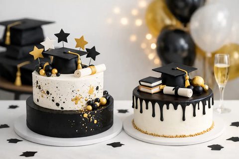 Pasteles de graduación que sí hacen evento