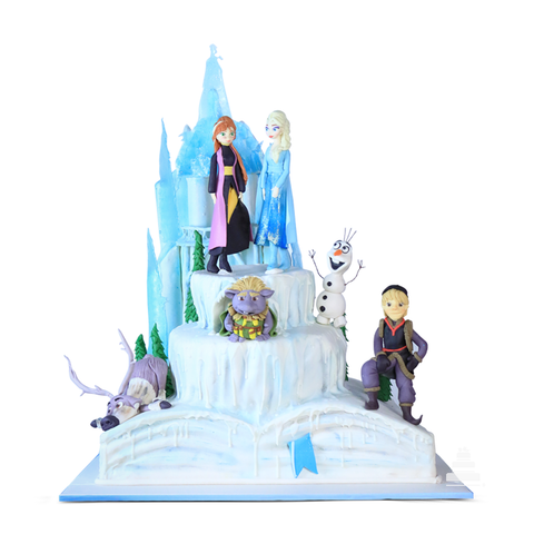 Pastel de Frozen en CDMX