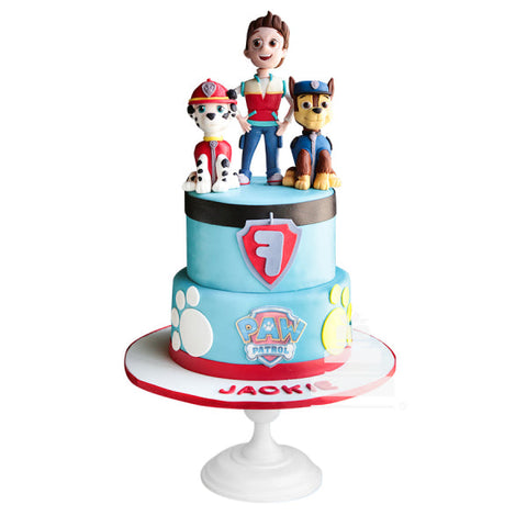 Pastel de Paw Patrol en CDMX