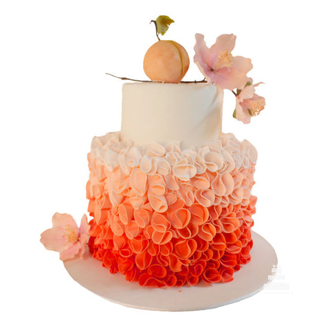 Peach Ombre Cake