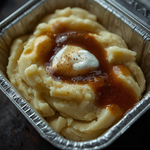 Puré de Papa Clásico con Gravy