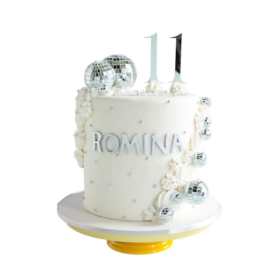 Pastel de Fiesta Disco | White Party