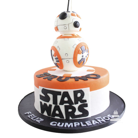 BB-8  Party Cake - Pastel con figura de BB-8