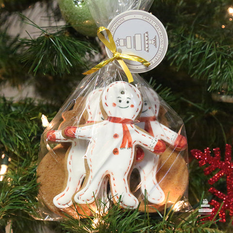 Gingerbread Snowmen Cookies, galletas para regalar