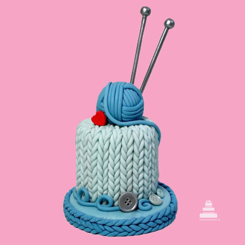 Knitting Cake