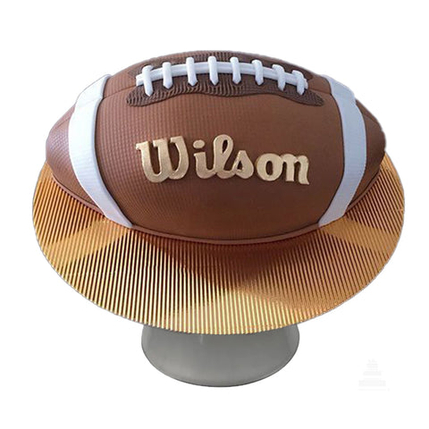 Football Wilson Cake, pastel de balón fútbol americano marca Wilson