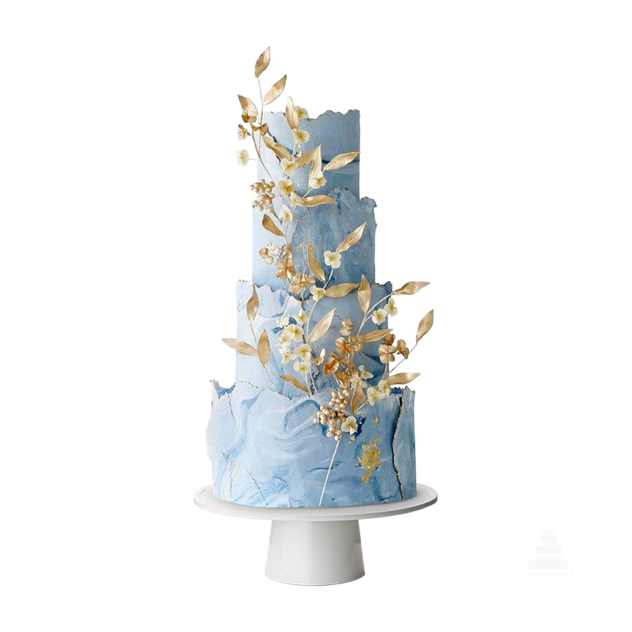 Pastel Flowery Aesthetic Marble para XV Años