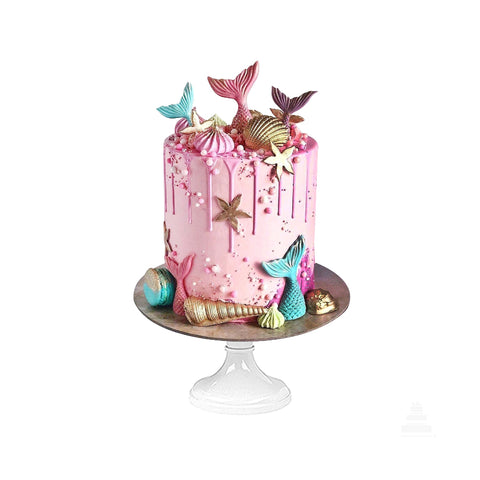 Mermaid Tails, 5 kits para decorar pasteles en tu evento