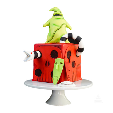 Oogie Boogie Cake, Pastel de Oogie Boogie para Halloween