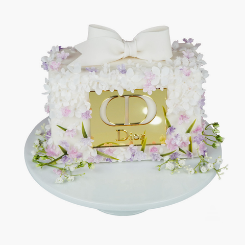 Dior Floral Perfume Cake, Pastel de perfume floral Dior