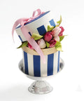 pastel floral para regalar a mujer o a mama con tulipanes
