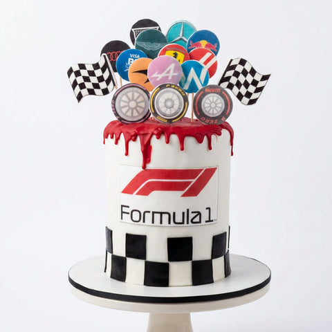 Pastel F1 Best Race para fans de carreras L'Autrichienne CDMX