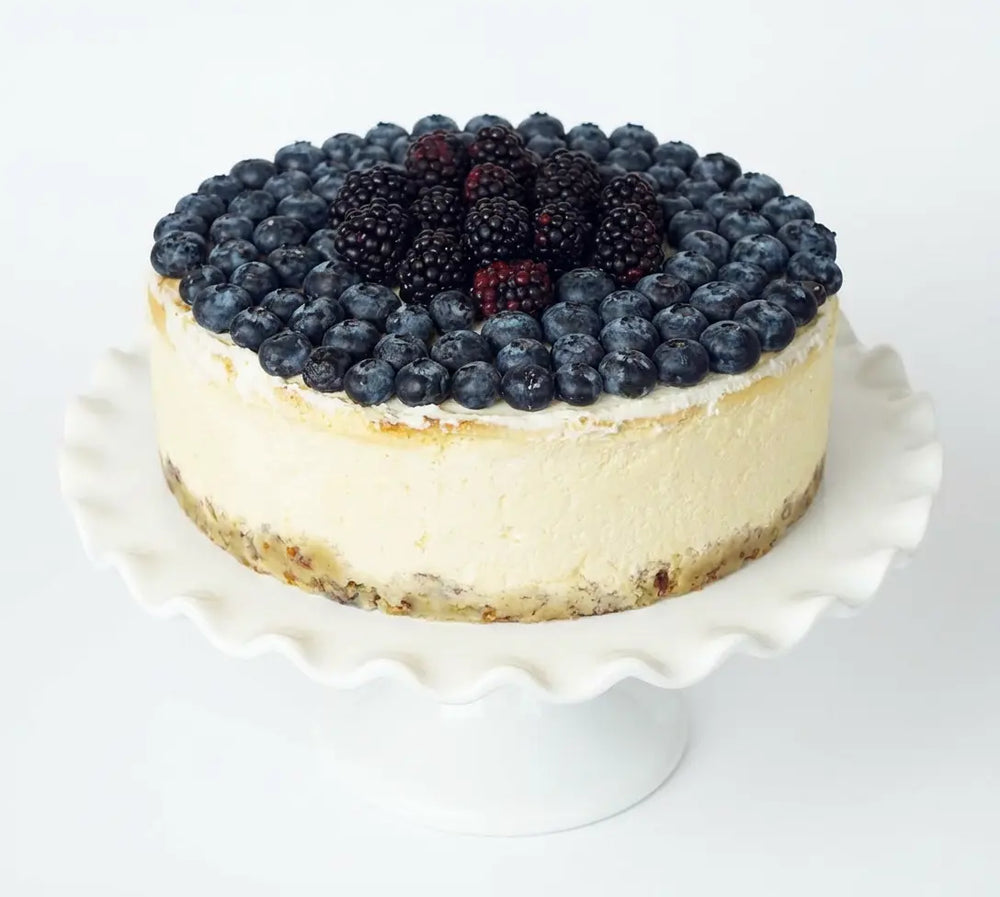 Cheesecake Keto Estilo Nueva York sin Azúcar y sin Gluten
