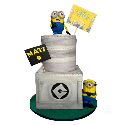 Pastel Minions y Carteles - Minions Cake and Posters