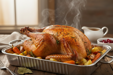 pavo rostizado cena navidad 