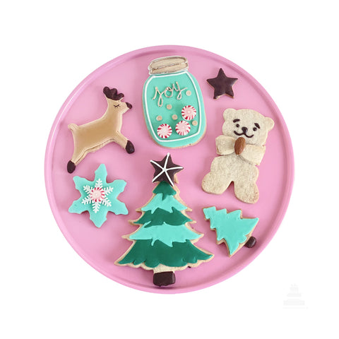 Christmas tree cookies