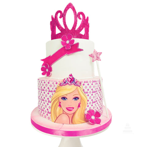 Princess Barbie Cake, pastel de princesa Barbie