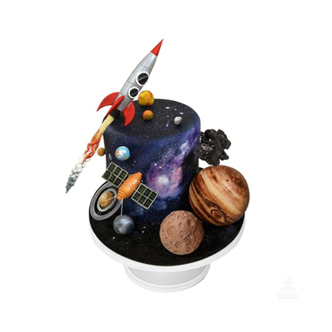 Cake in Space, Pastel con temática espacial