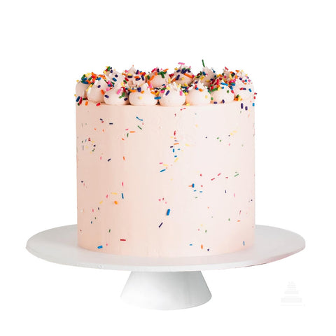 SPRINKLES CAKE, pastel con chispitas para cumpleaños