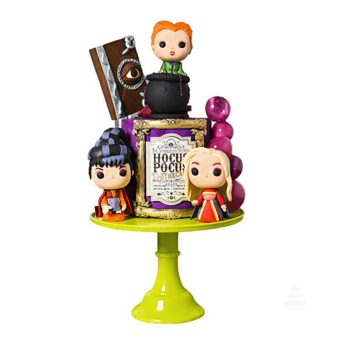 Pastel Temático Hocus Pocus - Hocus Pocus Cake