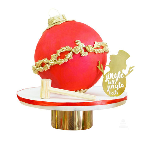 Esfera Rompible de Navidad - Christmas Breakable Cake