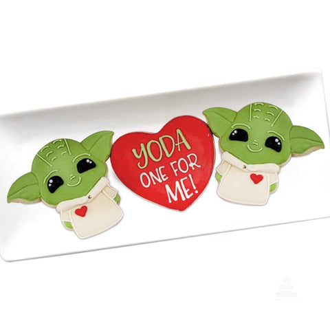 Yoda Cookies, galletas de Yoda de Starwars