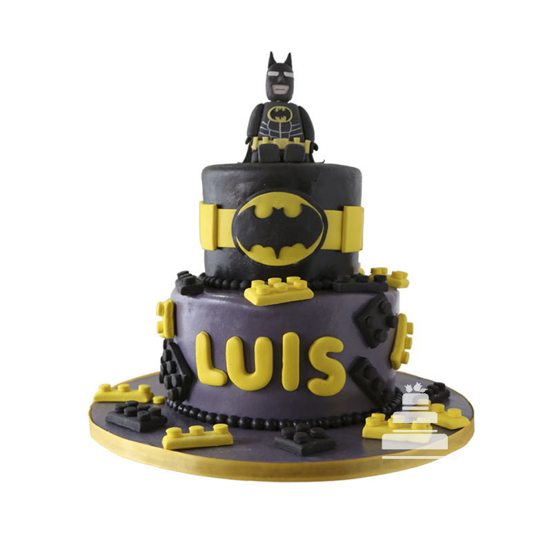 Batman Lego Cake, pastel decorado de Batman | L'Autrichienne