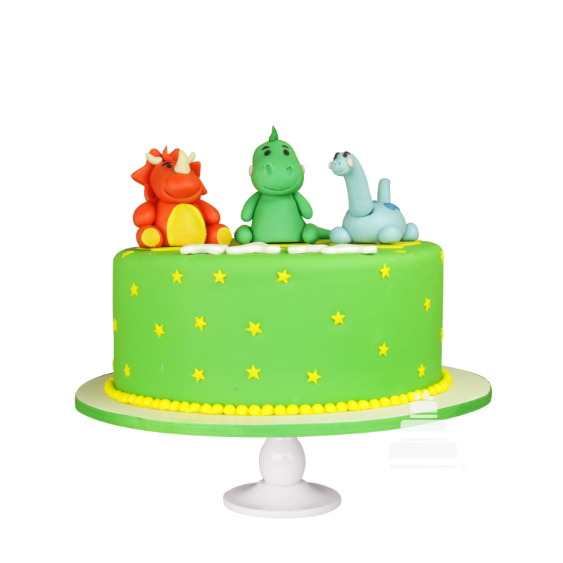 Pastel Dinosaur Cake | L'Autrichienne