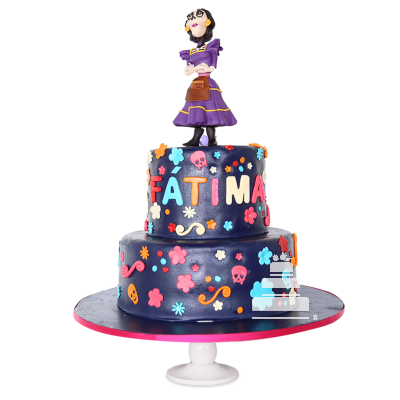 Fatima Cake - Pastel con temática de la pelicula Coco -