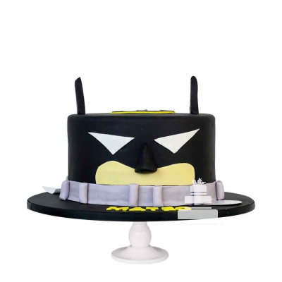 Batman Cake, Pastel con decoración de batman