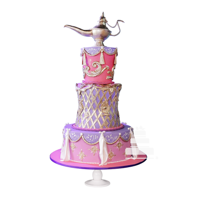 The Magic Lamp, Pastel con temática de Aladdin